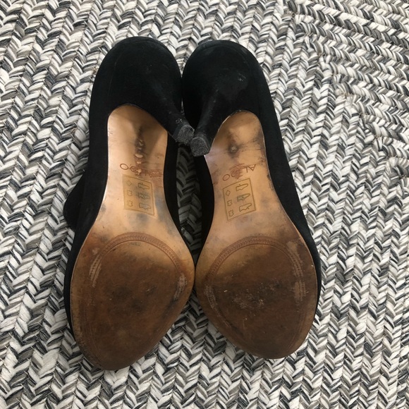 ALDO Black Heel Booties - Picture 4 of 6